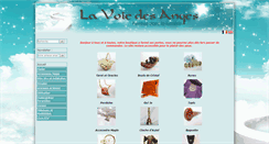 Desktop Screenshot of lavoiedesanges.fr