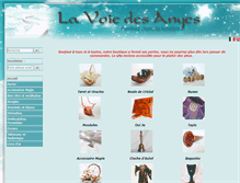 Tablet Screenshot of lavoiedesanges.fr